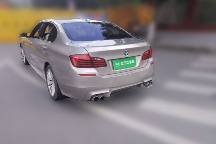 Used BMW 5 Series 2014 525Li Luxury Design Package Rear Left 45 Deg