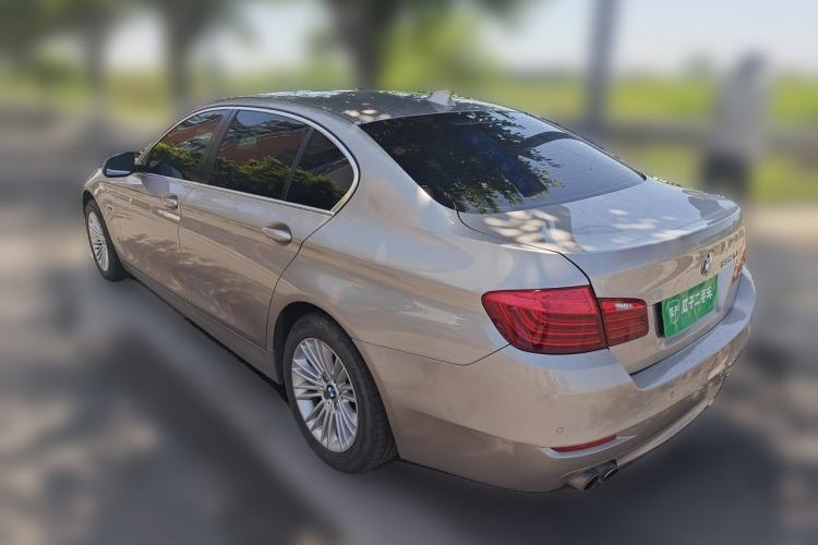 Used BMW 5 Series 2014 525Li Leading Model Rear Left 45 Deg