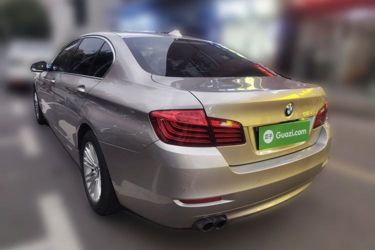 Used BMW 5 Series 2014 525Li Leading Model Rear Left 45 Deg