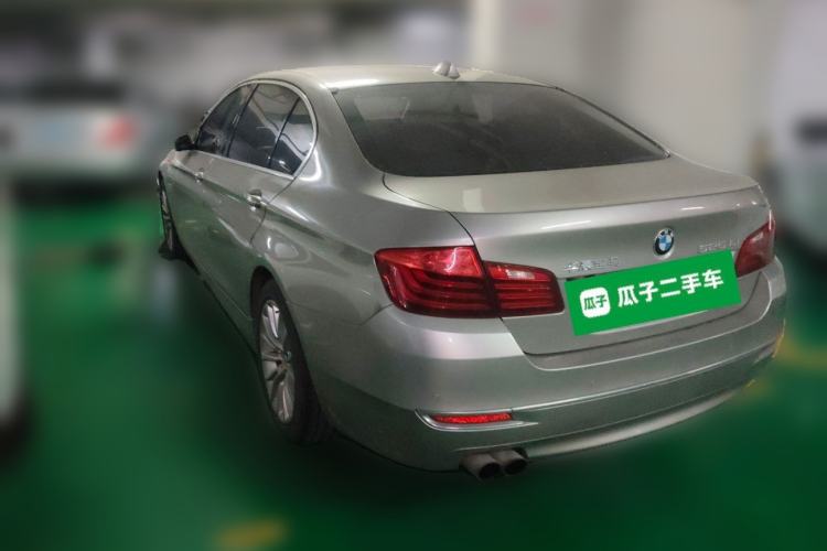 Used BMW 5 Series 2014 525Li Luxury Design Package Rear Left 45 Deg