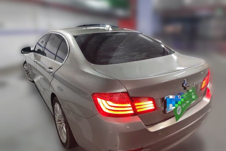 Used BMW 5 Series 2014 525Li Luxury Design Package Rear Left 45 Deg