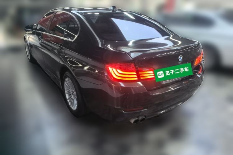 Used BMW 5 Series 2014 525Li Leading Model Rear Left 45 Deg