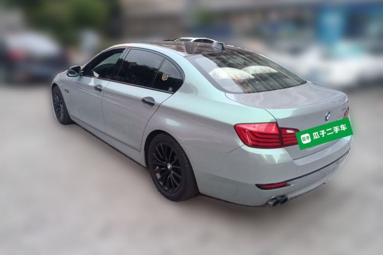 Used BMW 5 Series 2014 528Li Leading Model Rear Left 45 Deg