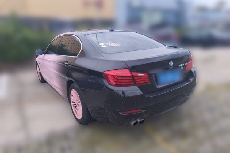Used BMW 5 Series 2014 525Li Leading Model Rear Left 45 Deg
