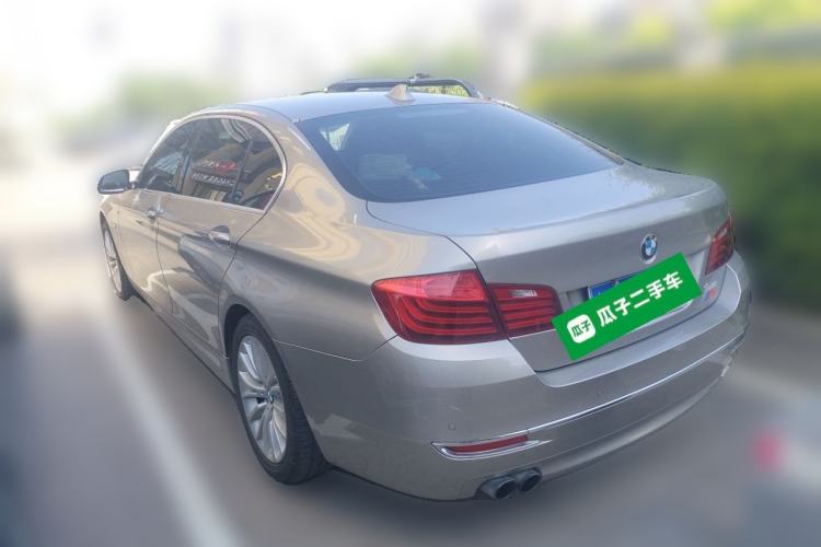 Used BMW 5 Series 2014 525Li Luxury Design Package Rear Left 45 Deg