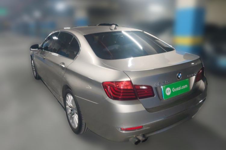 Used BMW 5 Series 2014 525Li Luxury Design Package Rear Left 45 Deg