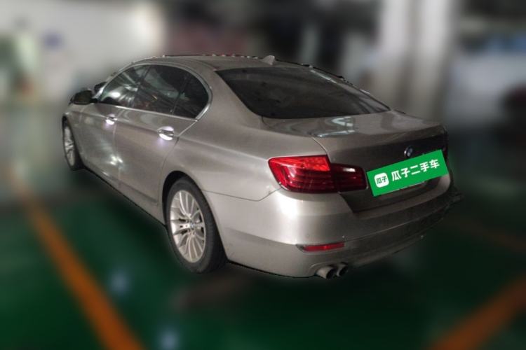 Used BMW 5 Series 2014 525Li Luxury Design Package Rear Left 45 Deg