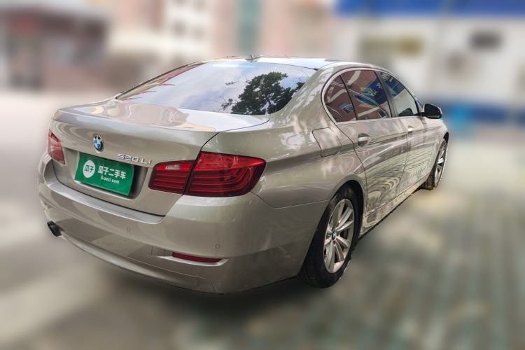 Used BMW 5 Series 2014 520Li Elegant Model Rear Right 45 Deg