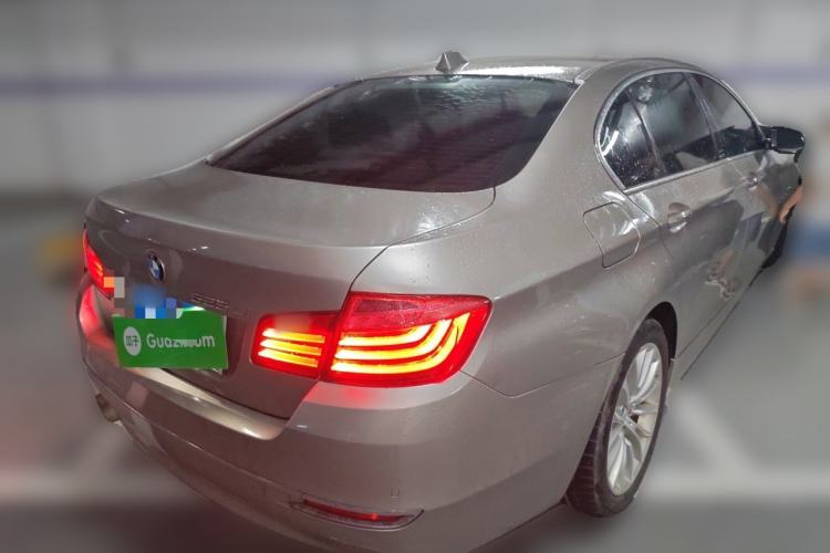 Used BMW 5 Series 2014 525Li Luxury Design Package Rear Right 45 Deg