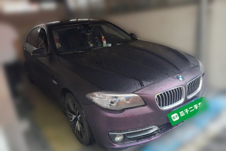 Used BMW 5 Series 2014 525Li Luxury Design Package Front Right 45 Deg