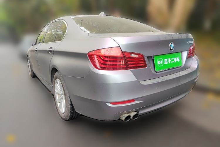 Used BMW 5 Series 2014 520Li Elegant Model Rear Left 45 Deg