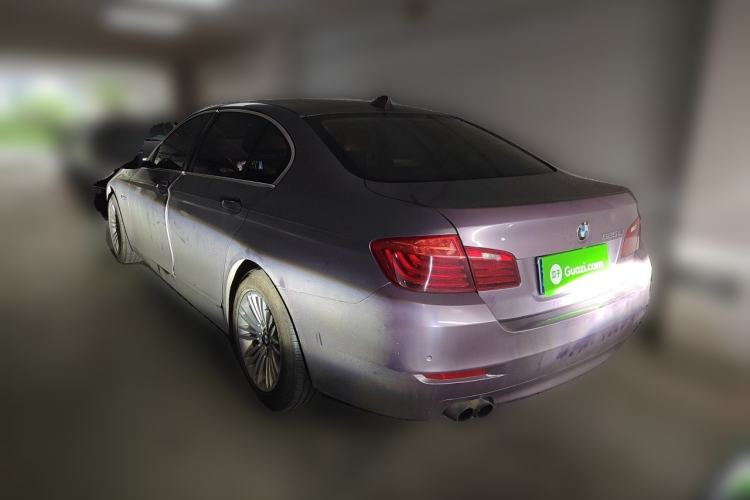 Used BMW 5 Series 2014 525Li Leading Model Rear Left 45 Deg