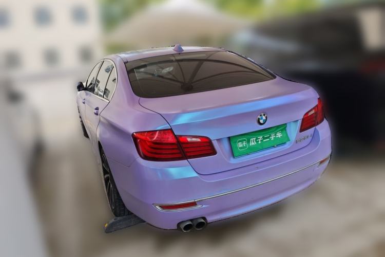 Used BMW 5 Series 2014 525Li Luxury Design Package Rear Left 45 Deg