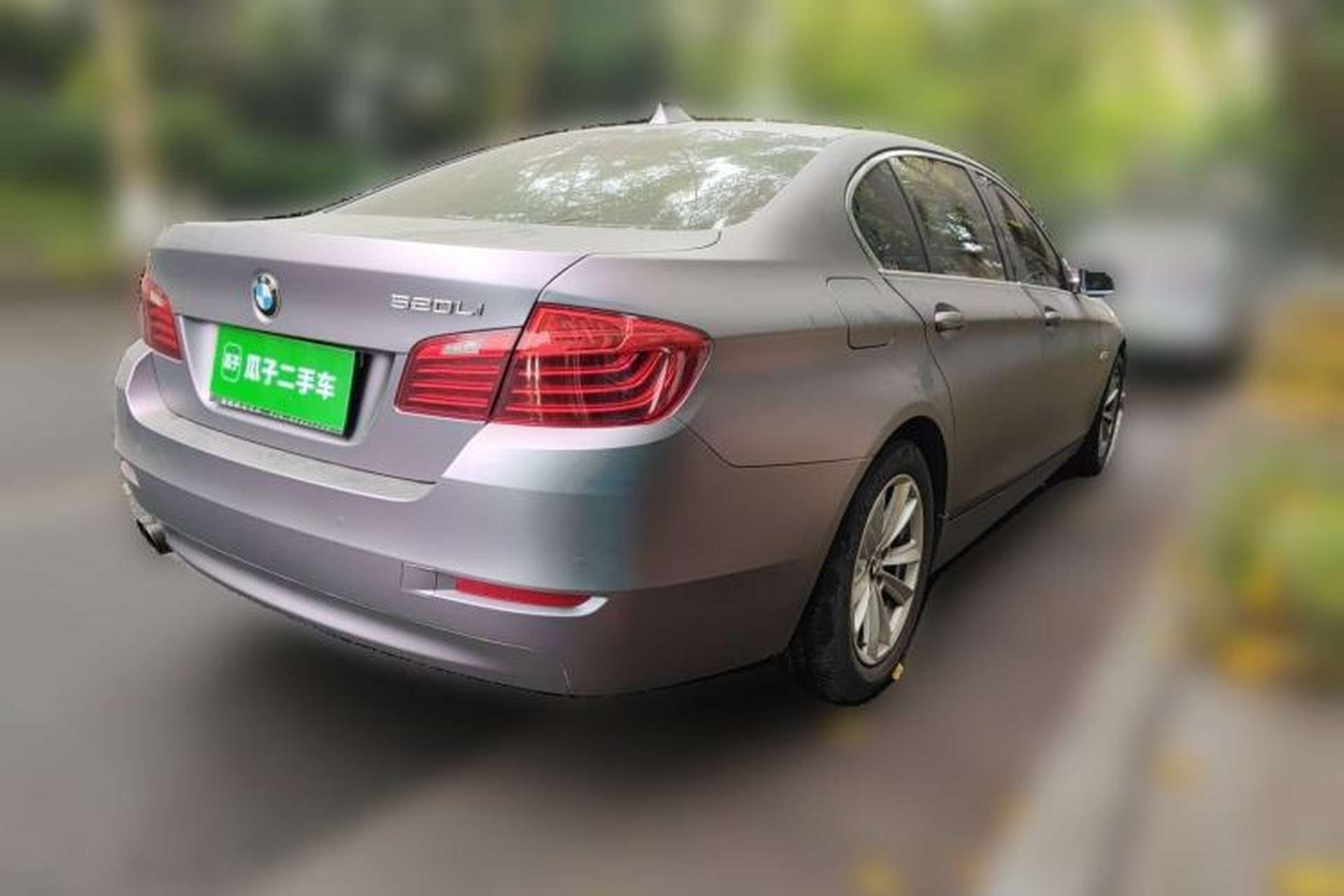 Used BMW 5 Series 2014 520Li Elegant Model Rear Right 45 Deg