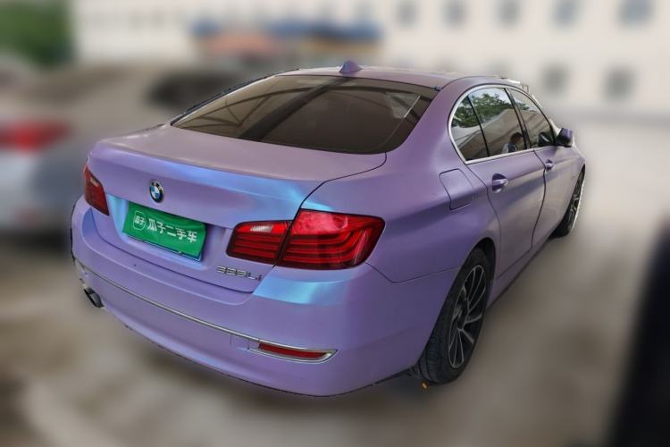 Used BMW 5 Series 2014 525Li Luxury Design Package Rear Right 45 Deg