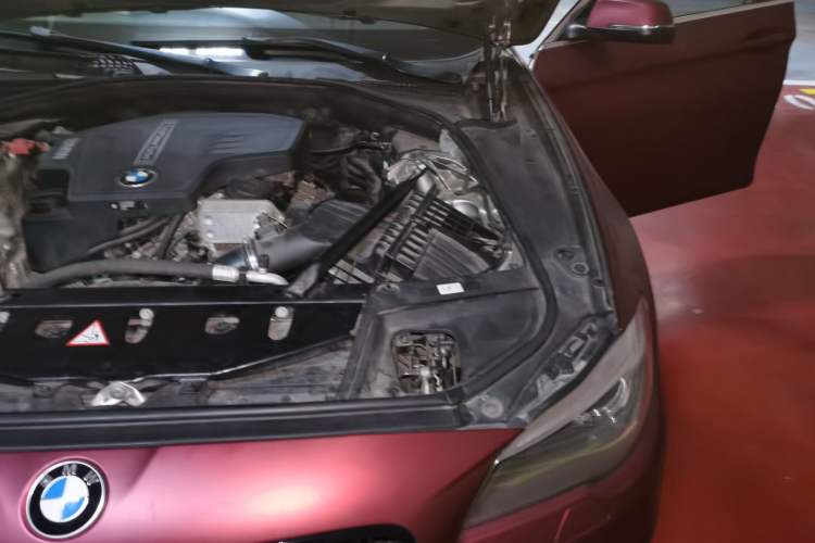 Used BMW 5 Series 2014 520Li Elegant Model Engine Bay Left