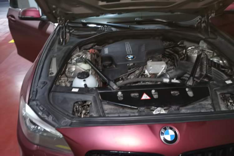 Used BMW 5 Series 2014 520Li Elegant Model Engine Bay Right
