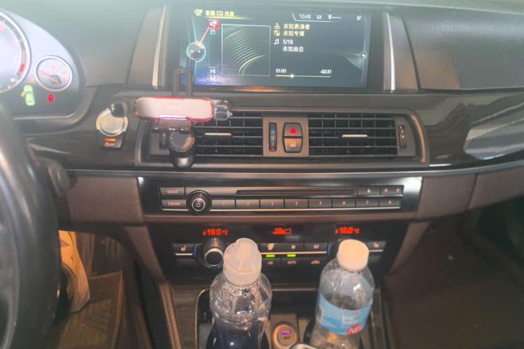 Used BMW 5 Series 2014 525Li Luxury Design Package Audio And AC Panel