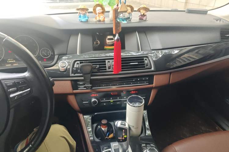 Used BMW 5 Series 2014 520Li Elegant Model Audio And AC Panel