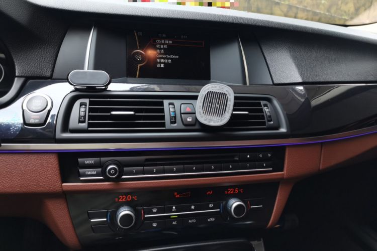 Used BMW 5 Series 2014 520Li Elegant Model Audio And AC Panel
