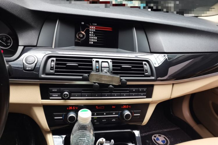 Used BMW 5 Series 2014 520Li Elegant Model Audio And AC Panel