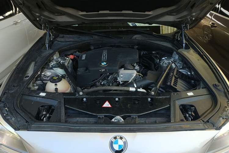 Used BMW 5 Series 2014 520Li Elegant Model Engine Bay