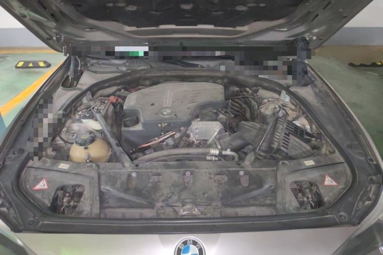 Used BMW 5 Series 2014 528Li Leading Model Engine Bay