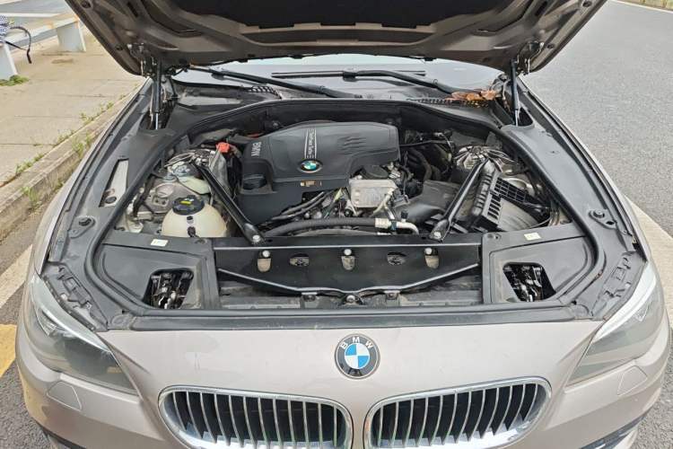 Used BMW 5 Series 2014 520Li Elegant Model Engine Bay