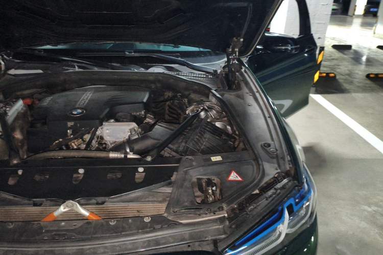 Used BMW 5 Series 2014 525Li Luxury Design Package Engine Bay Left