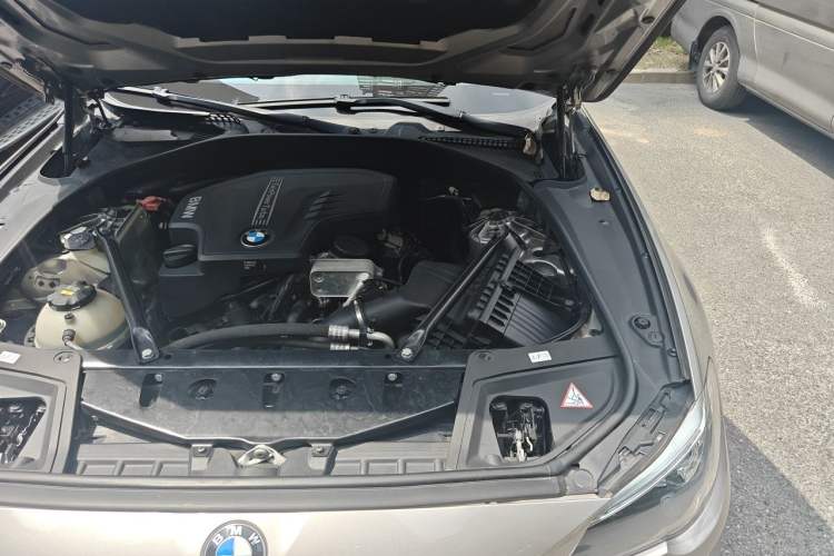 Used BMW 5 Series 2014 525Li Luxury Design Package Engine Bay Left