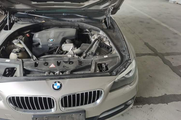 Used BMW 5 Series 2014 520Li Elegant Model Engine Bay Left