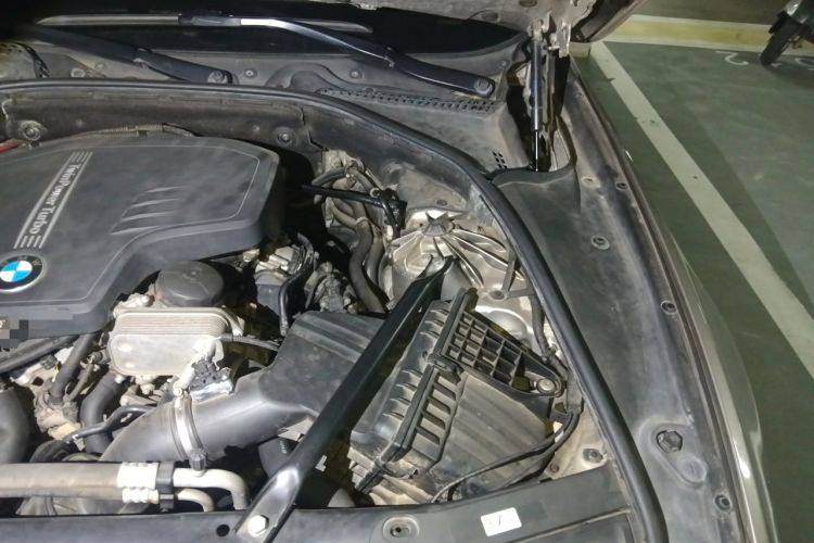 Used BMW 5 Series 2014 520Li Elegant Model Engine Bay Left