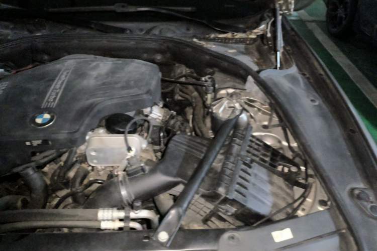 Used BMW 5 Series 2014 525Li Luxury Design Package Engine Bay Left
