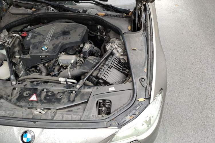 Used BMW 5 Series 2014 525Li Luxury Design Package Engine Bay Left