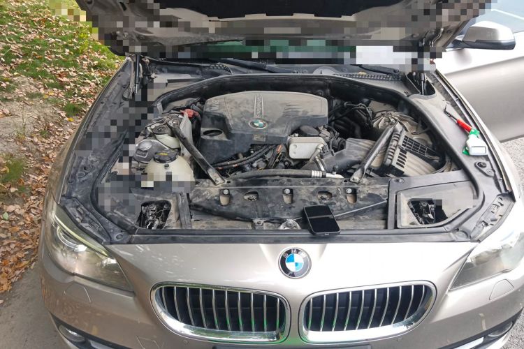 Used BMW 5 Series 2014 525Li Leading Model Engine Bay