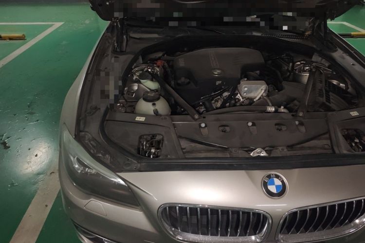 Used BMW 5 Series 2014 525Li Luxury Design Package Engine Bay Right