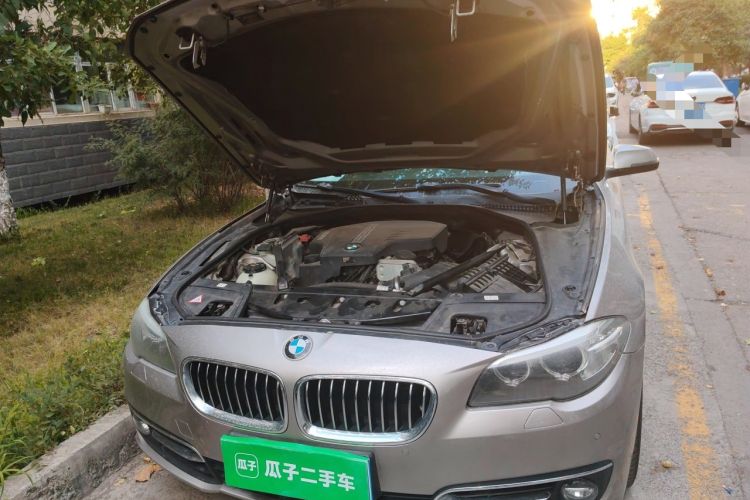 Used BMW 5 Series 2014 525Li Luxury Design Package Engine Bay