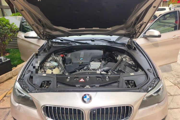 Used BMW 5 Series 2014 520Li Elegant Model Engine Bay