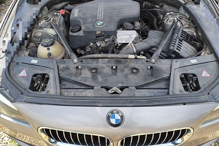 Used BMW 5 Series 2014 525Li Leading Model Engine Bay