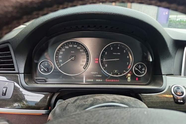 Used BMW 5 Series 2014 525Li Luxury Design Package Instrument Cluster