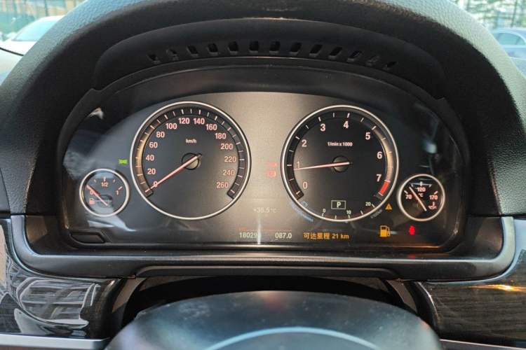 Used BMW 5 Series 2014 525Li Luxury Design Package Instrument Cluster