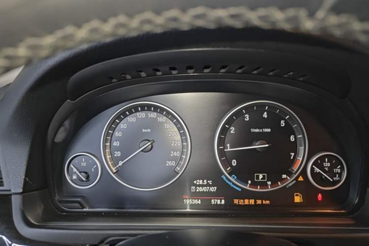 Used BMW 5 Series 2014 525Li Luxury Design Package Instrument Cluster