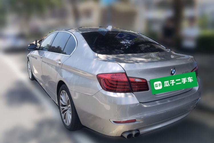 Used BMW 5 Series 2014 525Li Luxury Design Package Rear Left 45 Deg