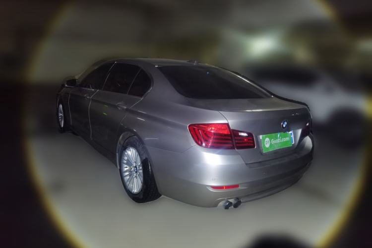 Used BMW 5 Series 2014 525Li Leading Model Rear Left 45 Deg