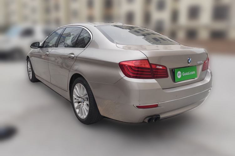 Used BMW 5 Series 2014 525Li Luxury Design Package Rear Left 45 Deg