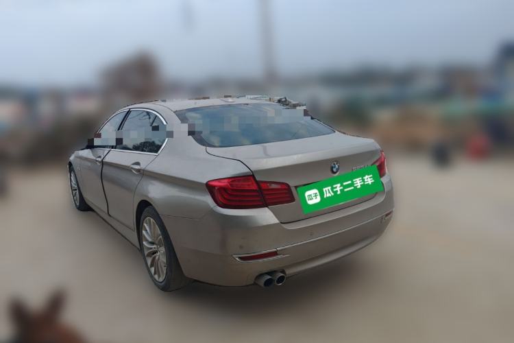Used BMW 5 Series 2014 525Li Luxury Design Package Rear Left 45 Deg