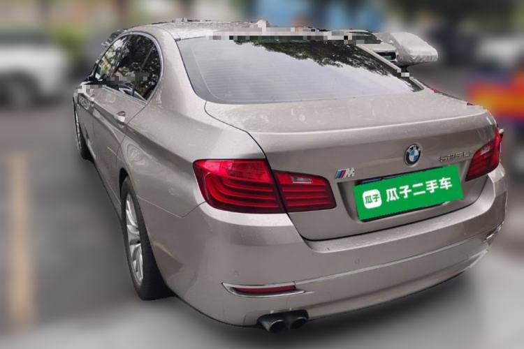 Used BMW 5 Series 2014 525Li Luxury Design Package Rear Left 45 Deg