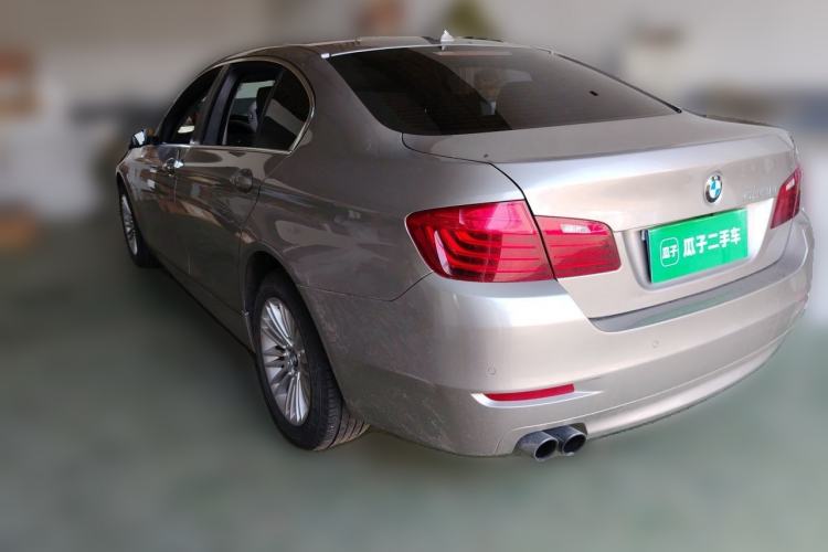 Used BMW 5 Series 2014 525Li Leading Model Rear Left 45 Deg