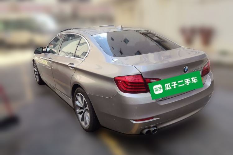 Used BMW 5 Series 2014 528Li xDrive Fashion Design Package Rear Left 45 Deg
