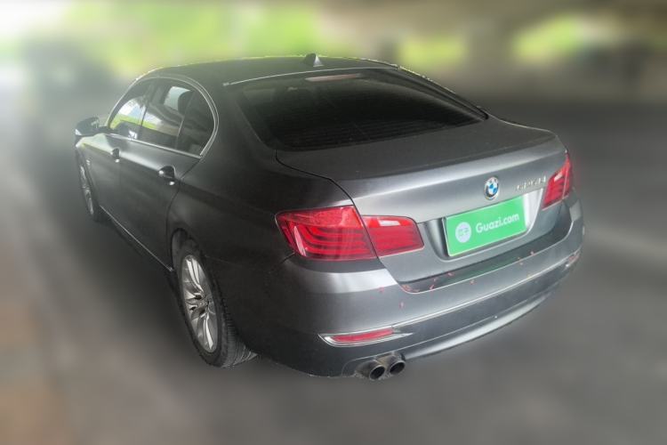 Used BMW 5 Series 2014 525Li Luxury Design Package Rear Left 45 Deg